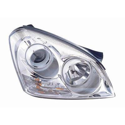 KIA OPTIMA 2008 HEAD LAMP RH W/O APP PKG W/CHROME BEZEL HQ