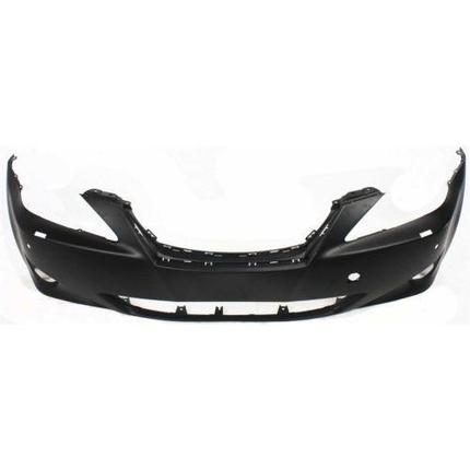 LEXUS IS350 SEDAN 2007 BUMPER FR PRIMED W/WASHER HOLE W/SENSOR LX1000160