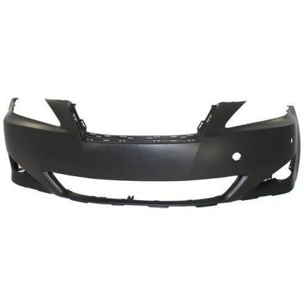 LEXUS IS250 SEDAN 2007 BUMPER FR PRIMED W/SENSOR HOLE W/O WASHER HOLE LX1000161