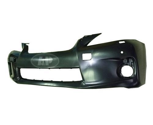 LEXUS CT200H 2012 BUMPER FR PRIMED W/O SENSOR W/WASHER HOLE W/O SPORT LX1000214