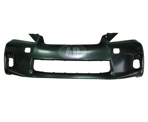 LEXUS CT200H 2011 BUMPER FR PRIMED W/SENSOR W/O WASHER HOLE W/O SPORT CAPA LX1000227C