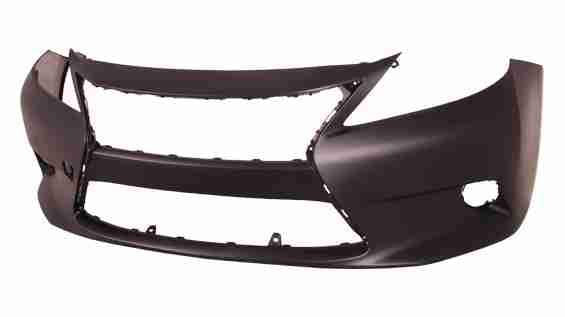 LEXUS ES350 2015 BUMPER FR PRIMED W/O SENSOR HOLE CAPA LX1000241C