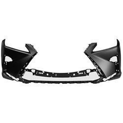 LEXUS RX450HL 2018 BUMPER FR PRIMED W/O SENSOR/WASHER CANADA BUILT MODEL CAPA LX1000313C