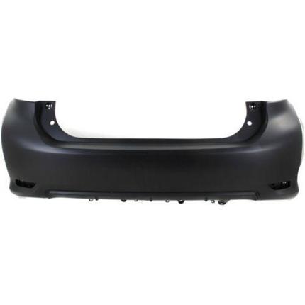 LEXUS CT200H 2013 BUMPER RR PRIMED W/O SENSOR HOLE W/F SPORT PKG CAPA LX1100157C