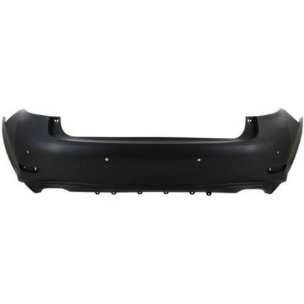 LEXUS ES350 2013 BUMPER RR PRIMED W/SENSOR HOLE CAPA LX1100161C