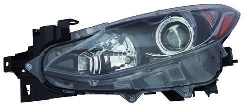 MAZDA MAZDA 3  2014 HEAD LAMP LH HALOGEN