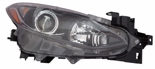 MAZDA MAZDA 3  2014 HEAD LAMP RH HALOGEN HQ