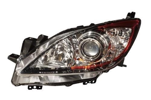 MAZDA MAZDA 3 SPORT (CANADA) 2010 HEAD LAMP LH HALOGEN W/O SKY ACTIV PKG HQ