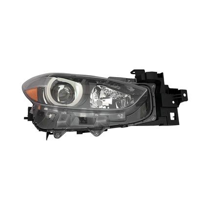 MAZDA MAZDA 3 SPORT (CANADA) 2017 HEAD LAMP RH HALOGEN MEXICO BUILT HQ