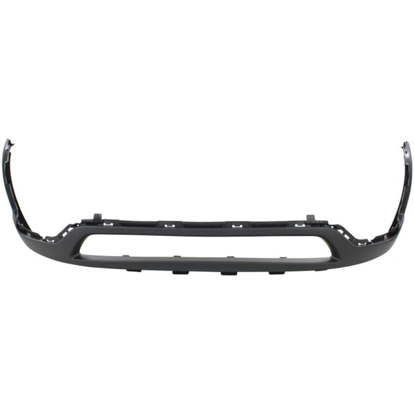 KIA SORENTO 2015 BUMPER FRONT LOWER MATTE-BLACK W/O SKID PLATE EX/LX MODEL CAPA KI1015102C