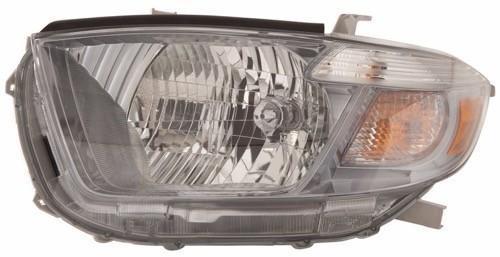 TOYOTA HIGHLANDER 2010 HEAD LAMP LH SPORT MDL USA BUILT 10/09-8/10