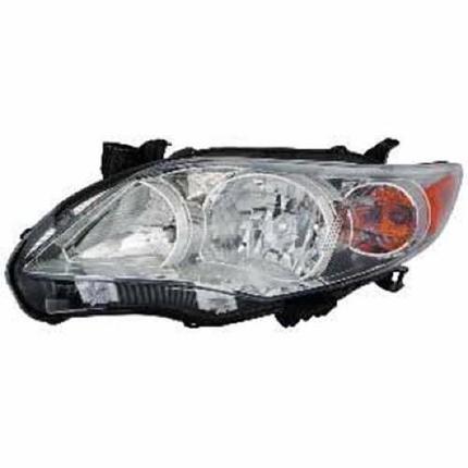 TOYOTA COROLLA SEDAN 2013 HEAD LAMP LH BASE/CE/LE/XLE MODEL USA