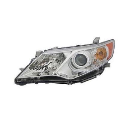 TOYOTA CAMRY HYBRID 2014 HEAD LAMP LH L/LE/XLE HQ TO2502211