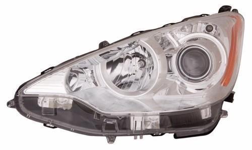 TOYOTA PRIUS C 2014 HEAD LAMP LH HALOGEN HQ