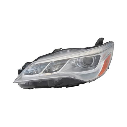 TOYOTA CAMRY 2017 HEAD LAMP LH LED XLE CHROME BEZEL HQ - Final Sale TO2502223