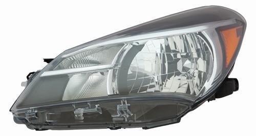 TOYOTA YARIS HATCHBACK 2016 HEAD LAMP LH HALOGEN CE/L/LE HQ