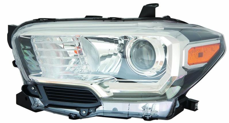 TOYOTA TACOMA PICKUP 2WD 2019 HEAD LAMP LH W/O LED DRL/ FOG LAMP HQ