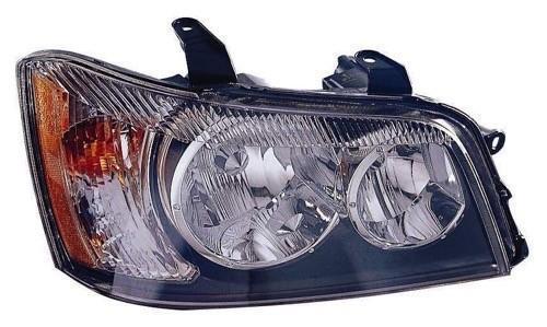 TOYOTA HIGHLANDER 2002 HEAD LAMP RH HQ