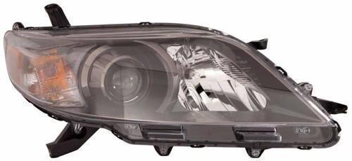 TOYOTA SIENNA 2014 HEAD LAMP RH W/BLACK BEZEL SE MODEL HQ