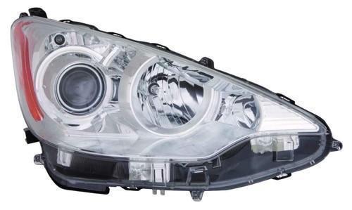 TOYOTA PRIUS C 2013 HEAD LAMP RH HALOGEN HQ