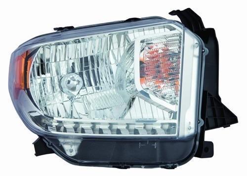 TOYOTA TUNDRA 4WD 2014 HEAD LAMP RH W/LEVEL ADJUSTER HALOGEN HQ