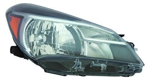 TOYOTA YARIS HATCHBACK 2015 HEAD LAMP RH HALOGEN CE/L/LE HQ