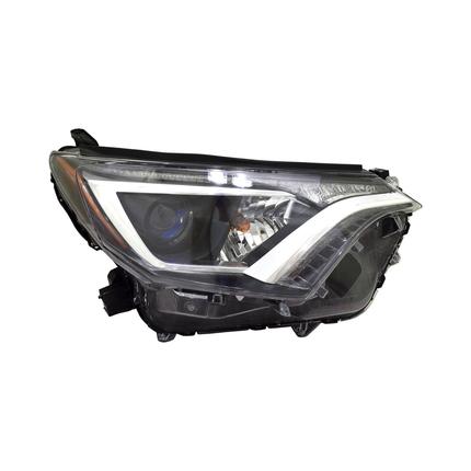 TOYOTA RAV4 2017 HEAD LAMP RH HALOGEN USA BUILT HQ