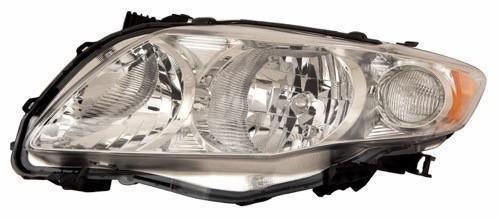 TOYOTA COROLLA SEDAN 2010 HEAD LAMP LH BASE/CE/LE/XLE JAPAN BUILT HQ