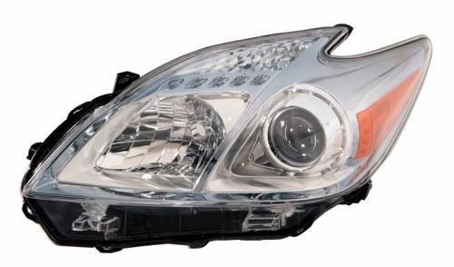 TOYOTA PRIUS 2010 HEAD LAMP LH HALOGEN HQ