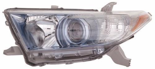 TOYOTA HIGHLANDER HYBRID 2013 HEAD LAMP LH JAPAN BUILT HQ