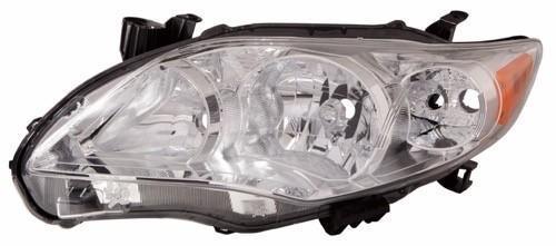 TOYOTA COROLLA SEDAN 2012 HEAD LAMP LH JAPAN BUILT BASE CE LE HQ