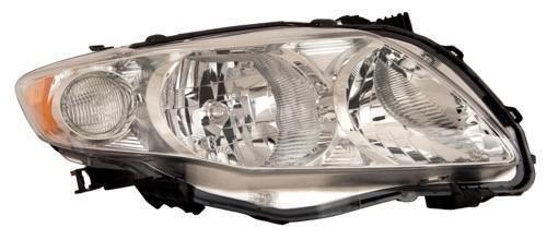 TOYOTA COROLLA SEDAN 2009 HEAD LAMP RH BASE/CE/LE/XLE JAPAN BUILT HQ