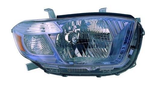 TOYOTA HIGHLANDER HYBRID 2008 HEAD LAMP RH HQ