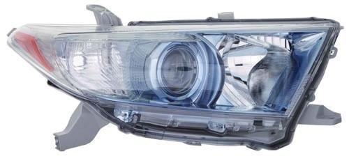 TOYOTA HIGHLANDER HYBRID 2012 HEAD LAMP RH JAPAN BUILT HQ