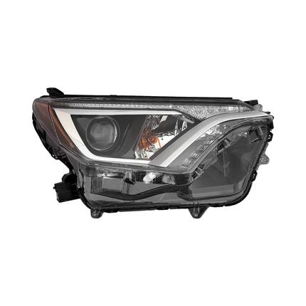 TOYOTA RAV4 2018 HEAD LAMP RH HALOGEN JAPAN BUILT HQ