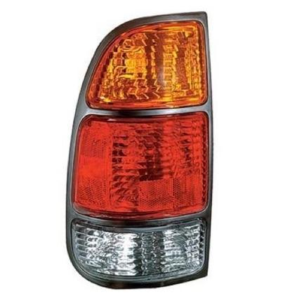 TOYOTA TUNDRA PICKUP 2001 TAIL LAMP LH STD BED YELLOW/RED WHITE (REGULAR/ACCESS