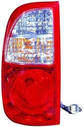 TOYOTA TUNDRA PICKUP 2006 TAIL LAMP LH WHITE/RED (REGULAR/ACCESS CAB)