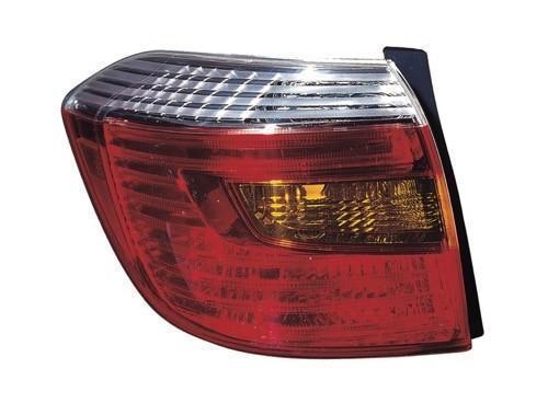 TOYOTA HIGHLANDER 2009 TAIL LAMP LH SPORT MODEL HQ