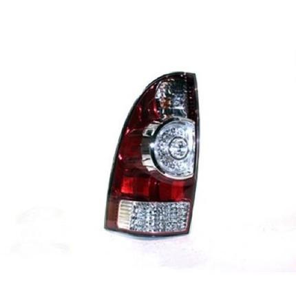 TOYOTA TACOMA PICKUP 4WD 2013 TAIL LAMP LED TYPE LH W/CLEAR CENTER LENS HQ