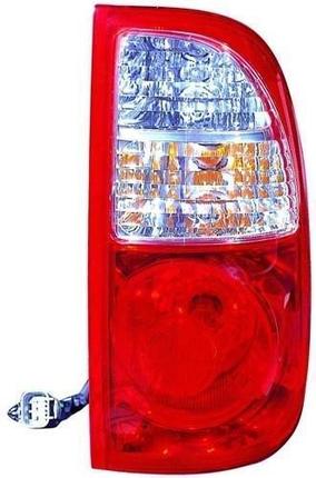 TOYOTA TUNDRA PICKUP 2005 TAIL LAMP RH WHITE/RED (REGULAR/ACCESS CAB) HQ