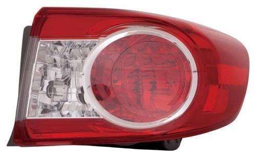 TOYOTA COROLLA SEDAN 2011 TAIL LAMP RH JAPAN BUILT HQ