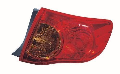 TOYOTA COROLLA SEDAN 2010 TAIL LAMP RH JAPAN BUILT HQ