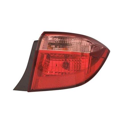 TOYOTA COROLLA SEDAN 2017 TAIL LAMP RH BULB TYPE