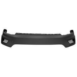 VOLKSWAGEN TIGUAN 2018 BUMPER FR PRIMED INCLUDES TOW HOOK HOLE COVER W/O SENSOR/WASHER CAPA VW1000237C