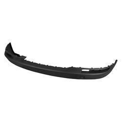 VOLKSWAGEN TIGUAN 2015 BUMPER RR LOWER TEXTURED BLACK W/O SENSOR/R-LINE W/HITCH HOLE CAPA VW1115104C