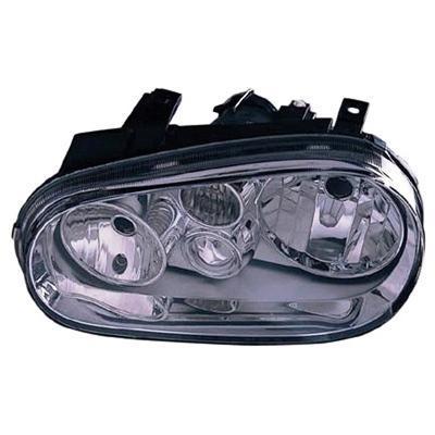 VOLKSWAGEN GOLF 2000 HEAD LAMP LH W/O FOG (CHROME BEZEL) HQ