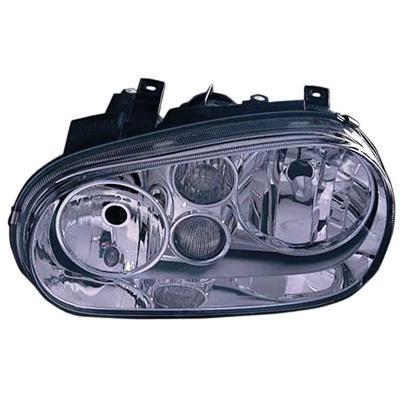 VOLKSWAGEN GOLF 2001 HEAD LAMP LH W/FOG (CHROME BEZEL) HQ