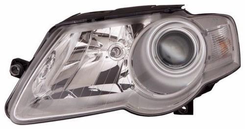 VOLKSWAGEN PASSAT 2009 HEAD LAMP LH HALOGEN (VALEO BRAND) HQ