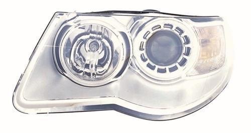 VOLKSWAGEN TOUAREG 2010 HEAD LAMP LH HALOGEN HQ