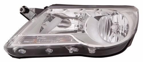 VOLKSWAGEN TIGUAN 2009 HEAD LAMP LH HALOGEN HQ